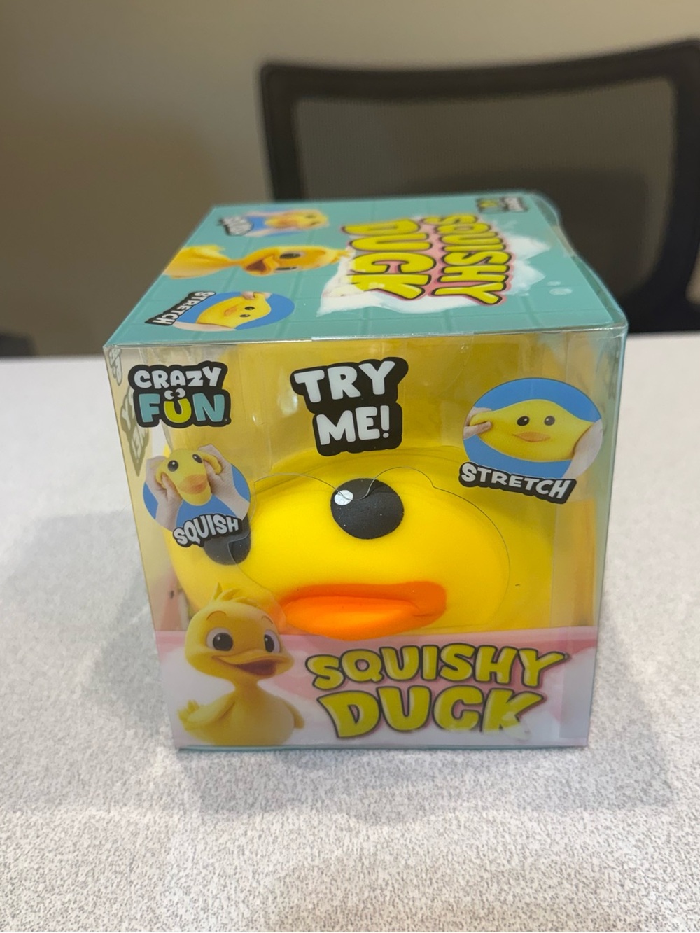 NEW RMS Jumbo Squishy Duck Crazy Fun Squeezy Yellow Duck